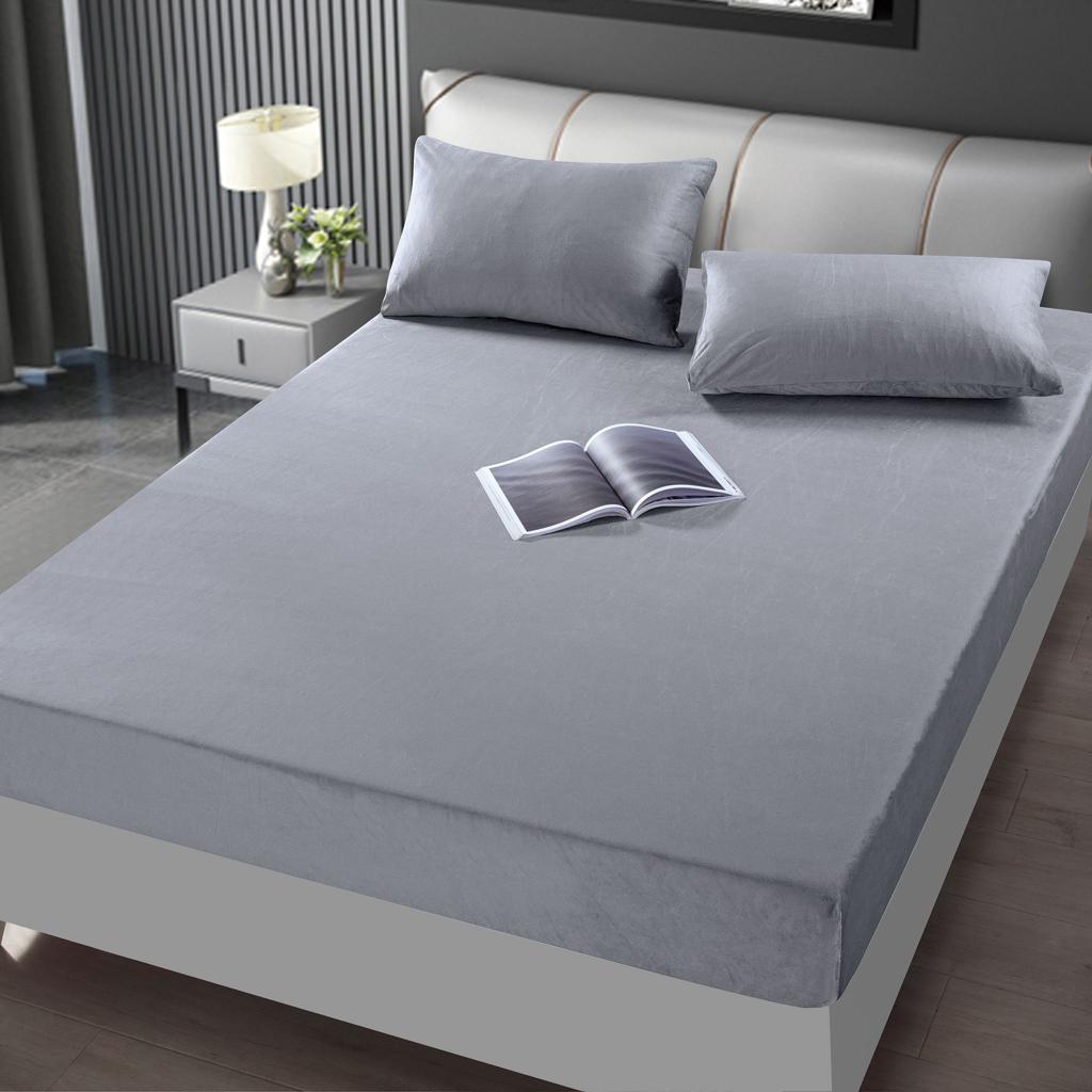 Husa Bumbac Organic 140x200 Gri