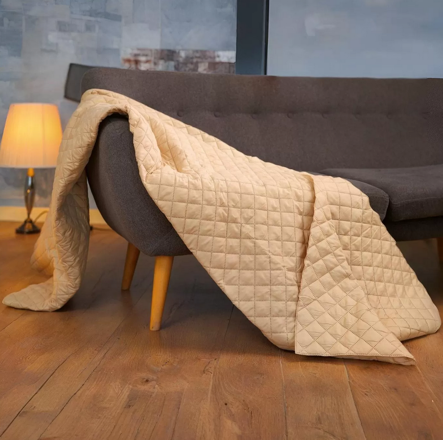 Cuvertura 150x210 dublu trafic uni bej