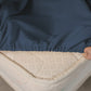 Husa Bumbac Cottone cu elastic 90x200,Albastru