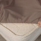 Husa Bumbac Cottone cu elastic 160x200,Maro