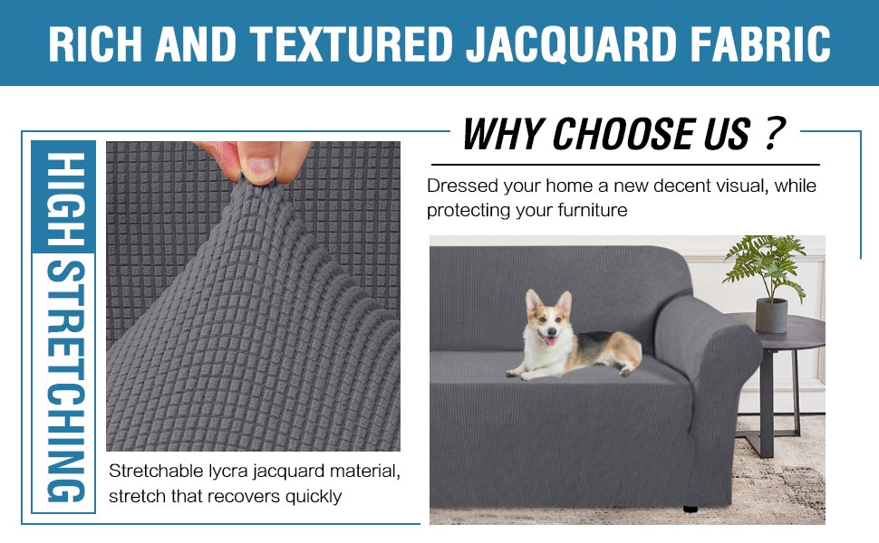 Husa canapea 3 locuri gri