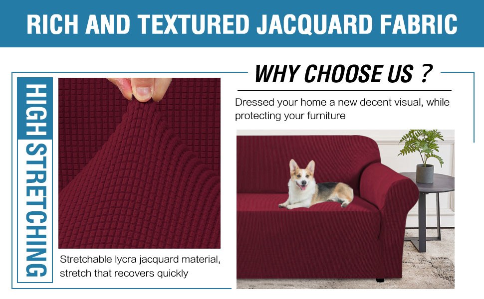 Husa canapea 3 locuri bordo