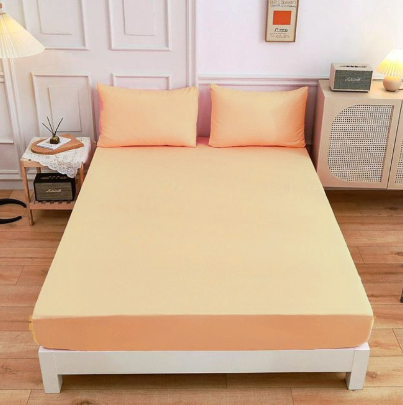 Husa Bumbac Organic 140x200  Orange